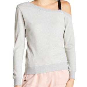 NWT $155 PAM AND GELA One Cold Shoulder Sweater in size XS!